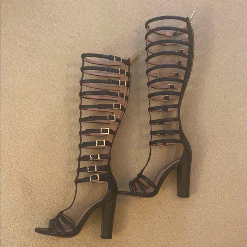 Rachel Zoe gladiator style tall heels